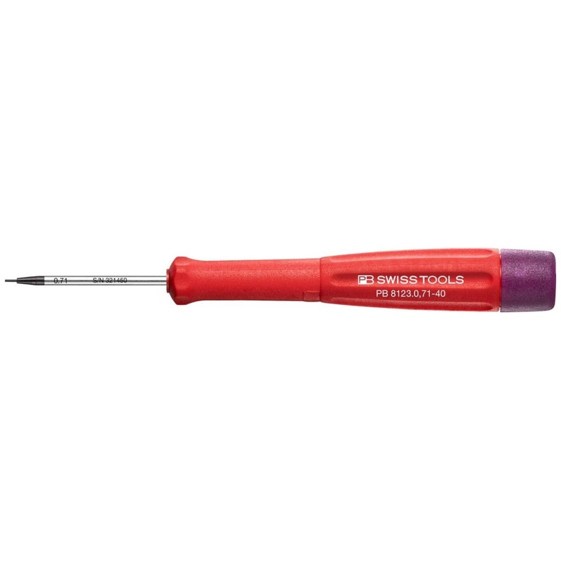 PB Swiss Tools PB 8123.0,71-40 Electronics Screwdriver, Hex