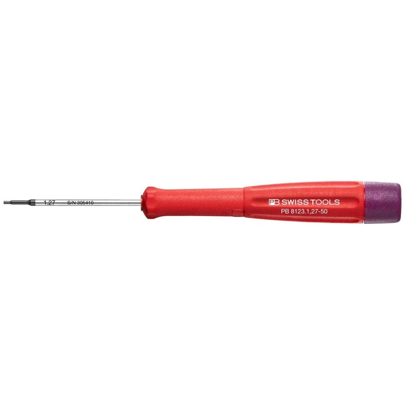PB Swiss Tools PB 8123.1,27-50 Electronics Screwdriver, Hex
