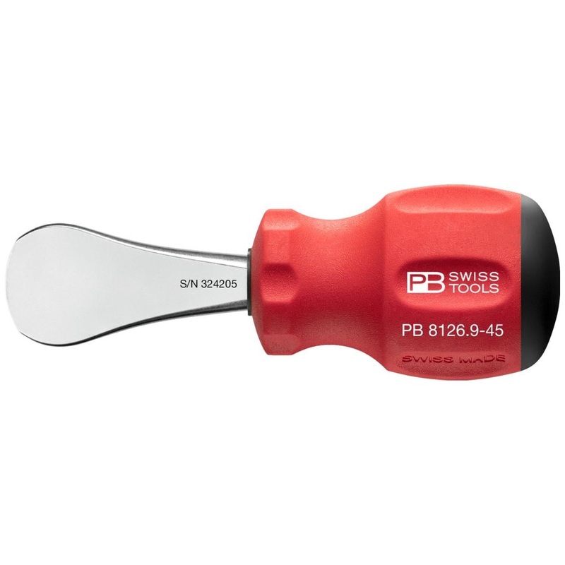 PB Swiss Tools PB 8126.9-45 Stubby Coin Driver with SwissGrip Handle 100mm