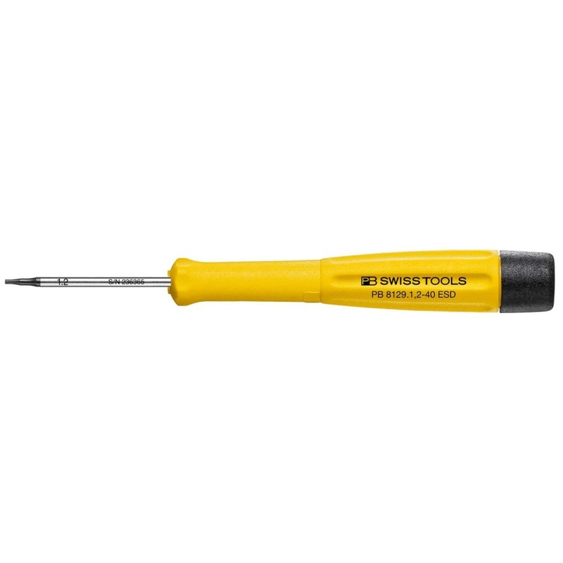 PB Swiss Tools PB 8129.1,2-40 ESD Electronics Screwdriver, Pentalobe