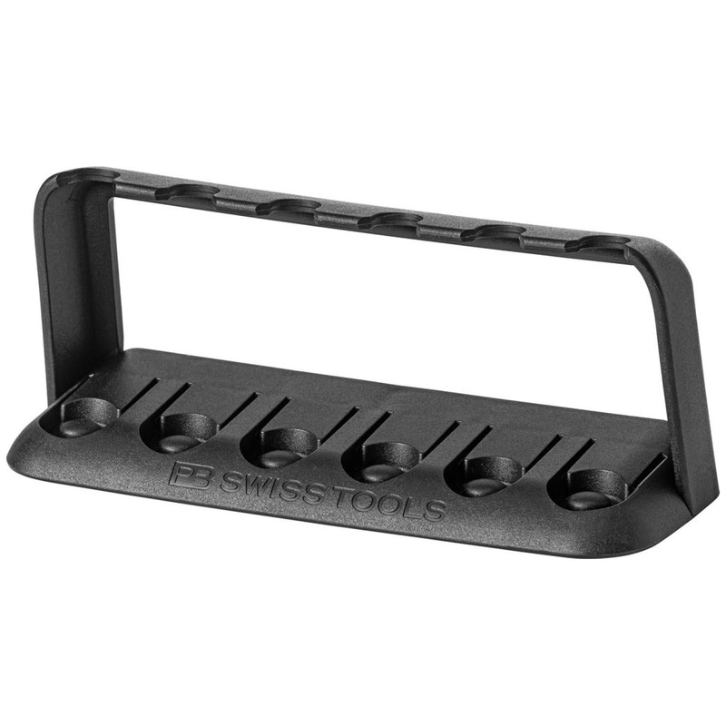 PB Swiss Tools PB 8640.H-6 Empty Desk/Wall Rack for Six Precision Screwdrivers