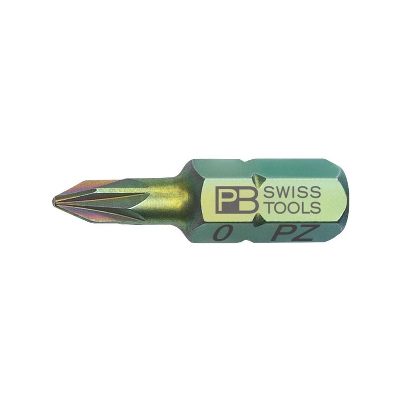 PB Swiss Tools PB C6.192/0 Precision Bit, Pozidriv PZ 0