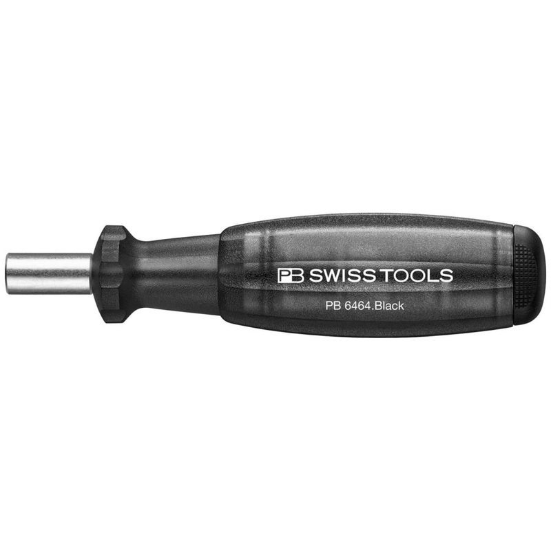 PB Swiss PB 6464.Black Bit Holding Screwdriver with Magazine, Slotted, Phillips, TORX, 9 Pcs