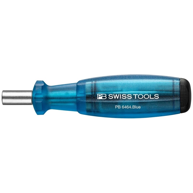 PB Swiss PB 6464.Blue Bit Holding Screwdriver with Magazine, Slotted, Phillips, TORX, 9 Pcs