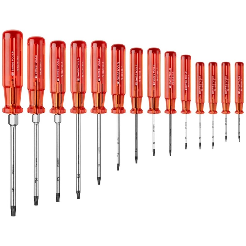 PB Swiss Tools PB 1402.CBB Classic Screwdrivers Set, TORX, 10 pcs