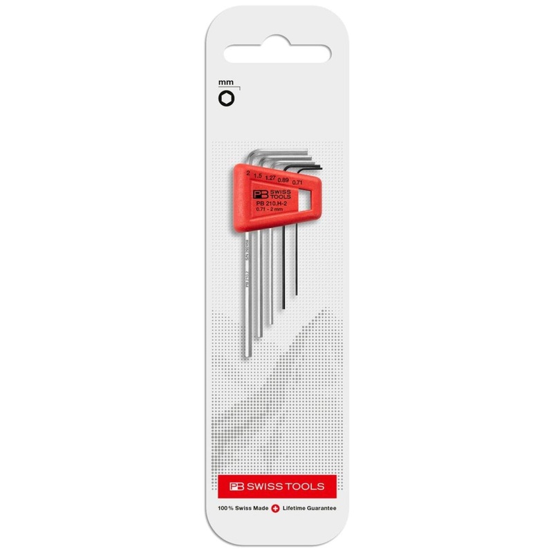 PB Swiss Tools PB 210.H-2 CN Key L-Wrenches 5 Pcs