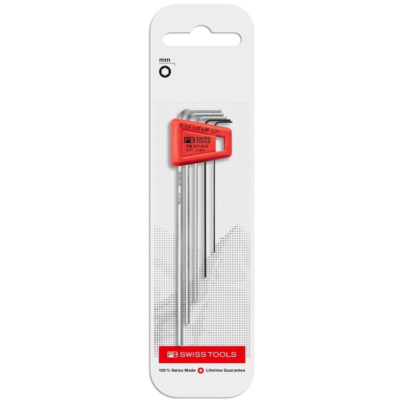 PB Swiss Tools PB 211.H-2 CN Key L-wrenches 9 Pcs