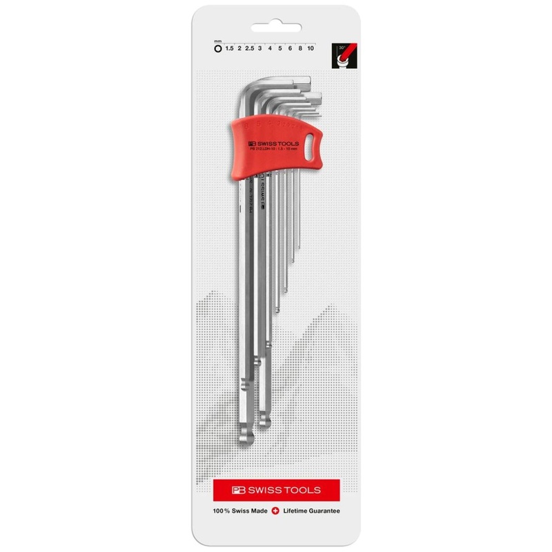 PB Swiss Tools PB 212.LDH-10 CN Key L-Wrenches 9 Pcs