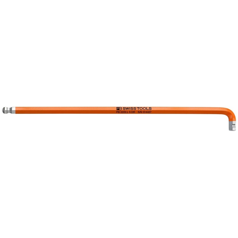 PB Swiss Tools PB 2222.L 5 OR RainBow 90100 Key L-Wrenches, 5 mm