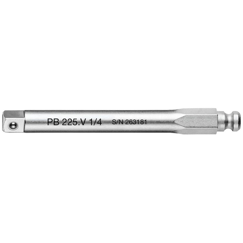PB Swiss Tools PB 225.V 1/4 Interchangeable blade with 1/4 inch square drive, 80 mm