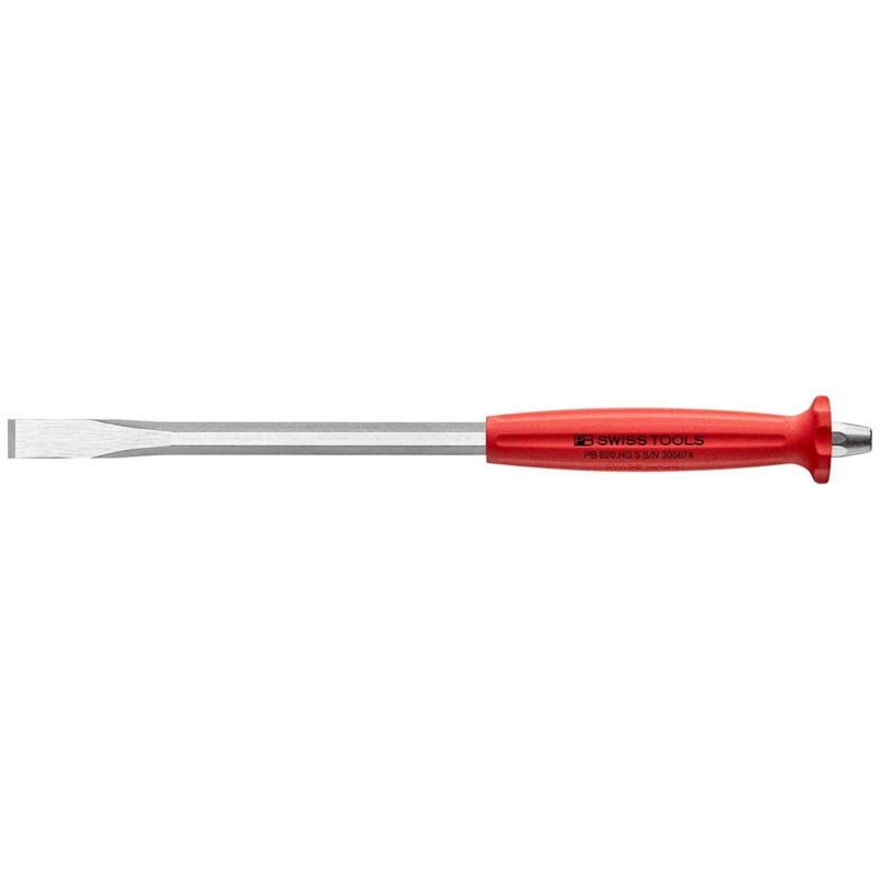 PB Swiss Tools PB 820.HG 5 Electricians flat chisel, with handle, D-10 mm
