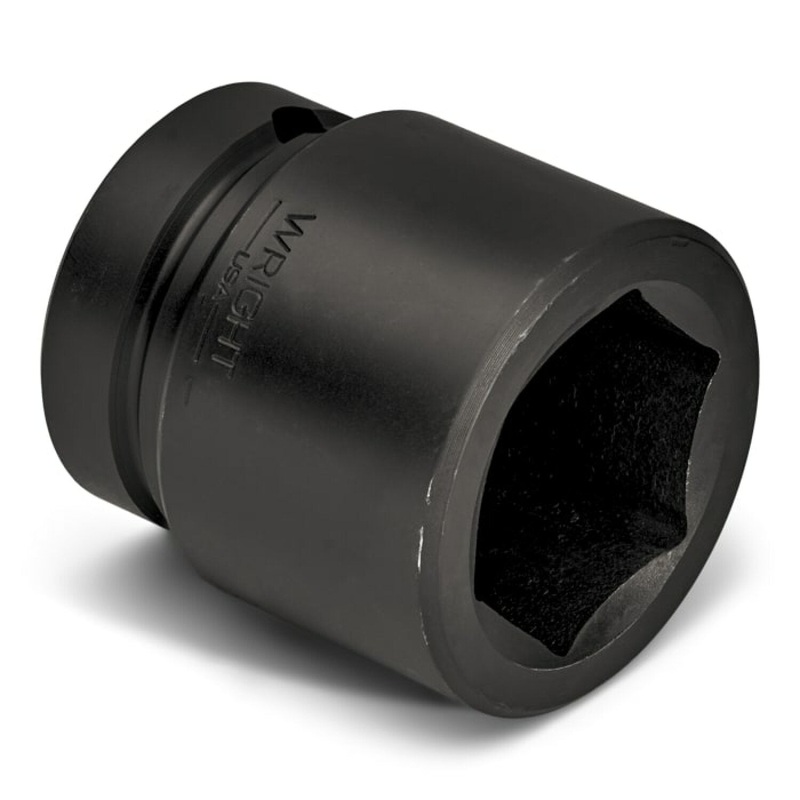 Wright Tool 8836 1" Drive 6 Point Standard Impact Socket - 1-1/8"