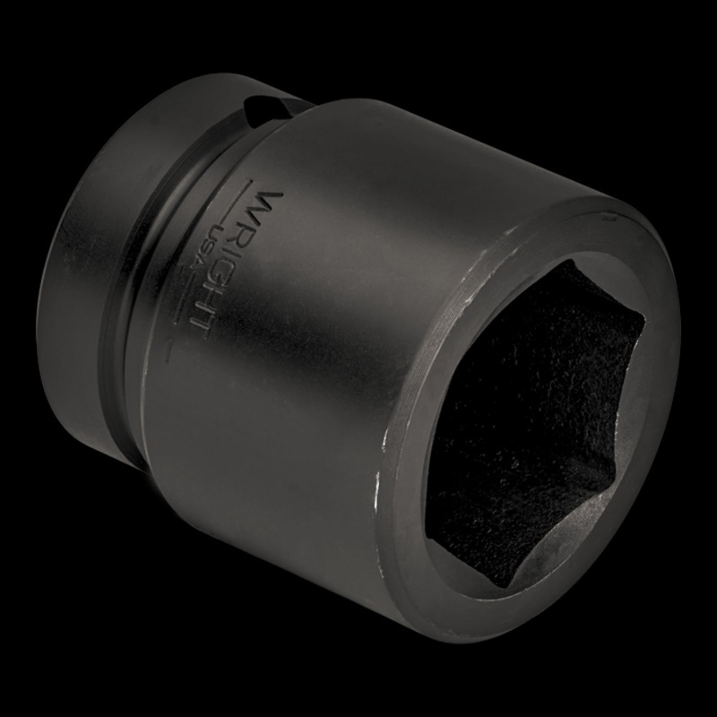 Wright Tool 8840 1" Drive 6 Point Standard Impact Socket - 1-1/4"