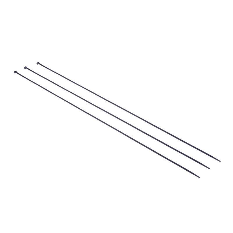 3M Nylon 6/6 Heavy-Duty Cable Tie, CT48BK175-L
