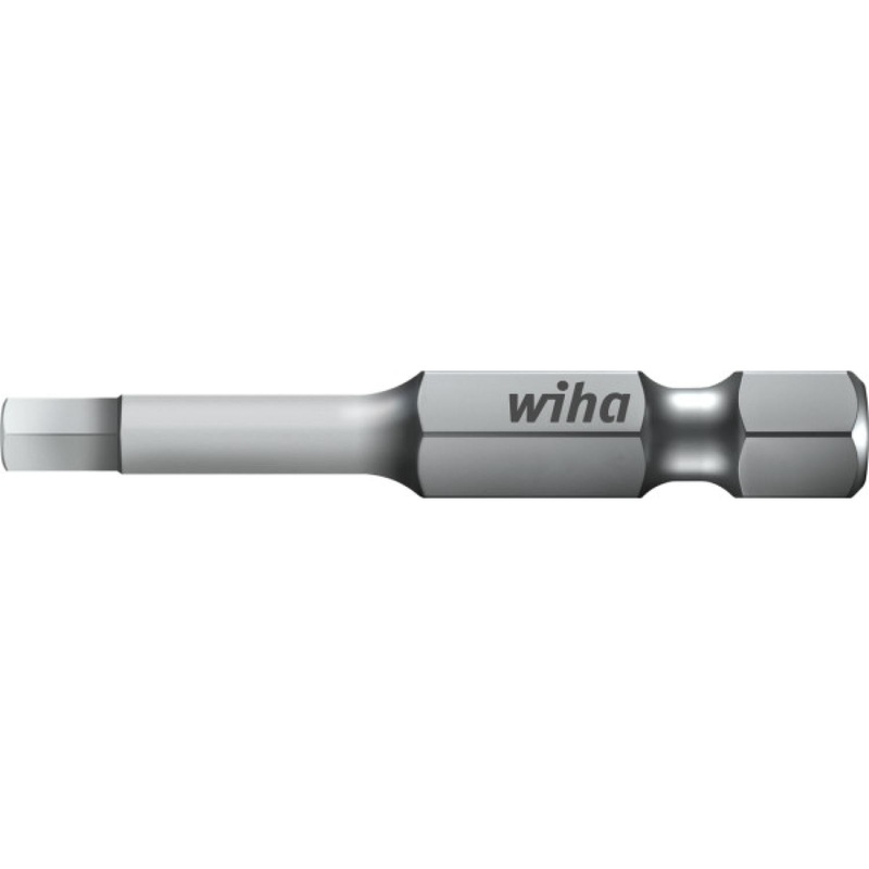 Wiha Tools 74338 Hex Power Bit 1/4 x 50 mm, 15 Pieces