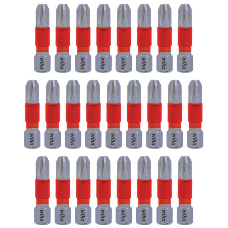 Wiha Tools 76603 MaxxTor Impact Bit Phillips #3 - 29mm - 25 Pack