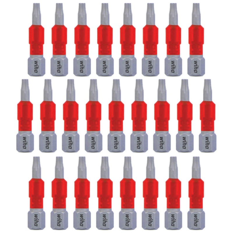 Wiha Tools 76610 MaxxTor Impact Bit TORX T10 - 29mm - 25 Pack