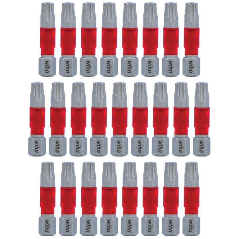 Wiha Tools 76614 MaxxTor Impact Bit TORX T27 - 29mm - 25 Pack