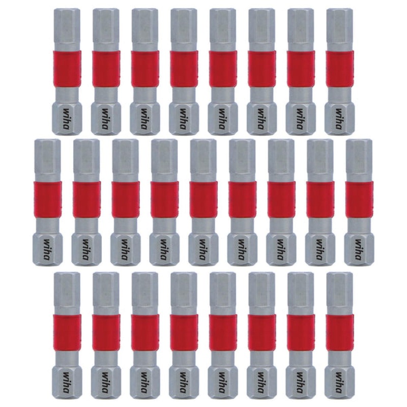 Wiha Tools 76634 MaxxTor Impact Bit Hex 7/32" - 29mm - 25 Pack