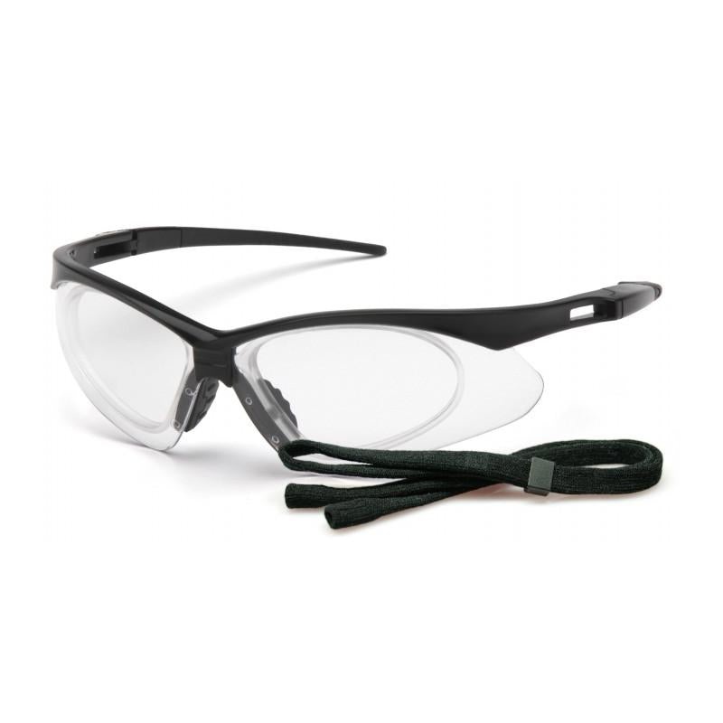 Pyramex SB6310STRX Black Frame/ Clear Anti-Fog Lens