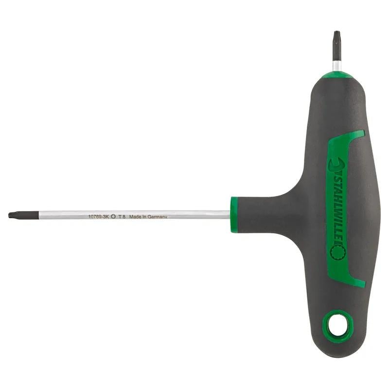 Stahlwille 43293010 TORX T-Screwdriver For Screws With TORX Internal Profile, T10