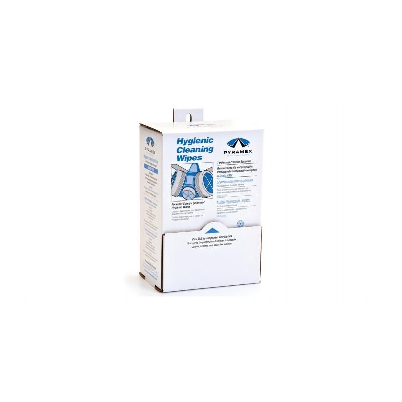 Pyramex HCW100 100 Individually Packaged Alcohol Free Hygienic Wipes
