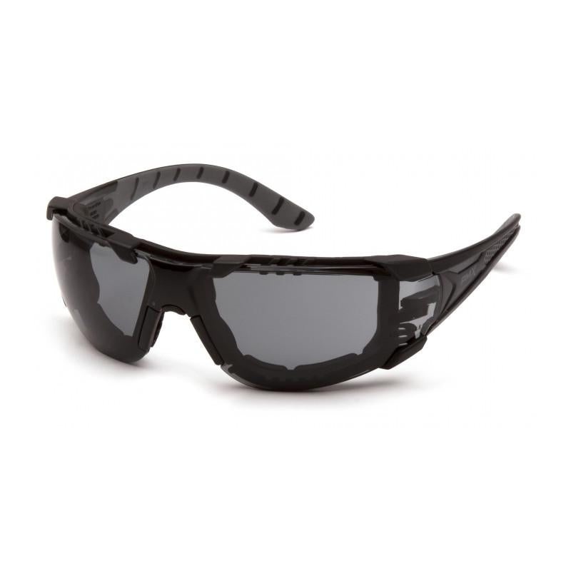 Pyramex SBG9620STMFP Endeavor Plus - Black-Gray Foam Padded Frame/Gray H2MAX Anti-Fog Lens