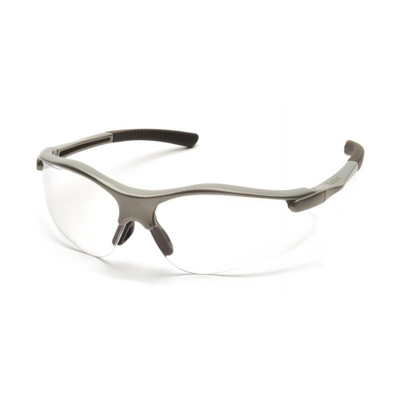 Pyramex SG3710D Fortress Clear Lens with Gray Frame