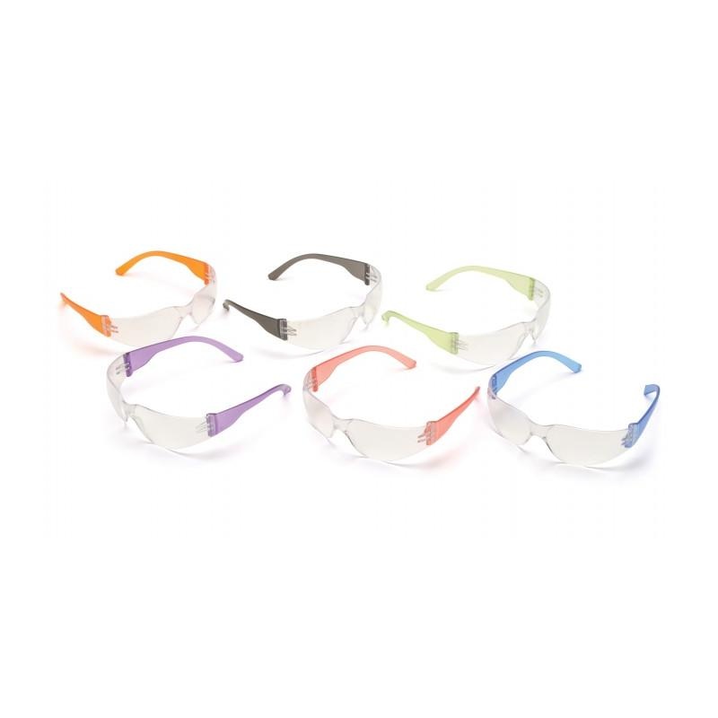 Pyramex S4110SMP Intruder - Multi Color Frames/Clear-Hardcoated Lens