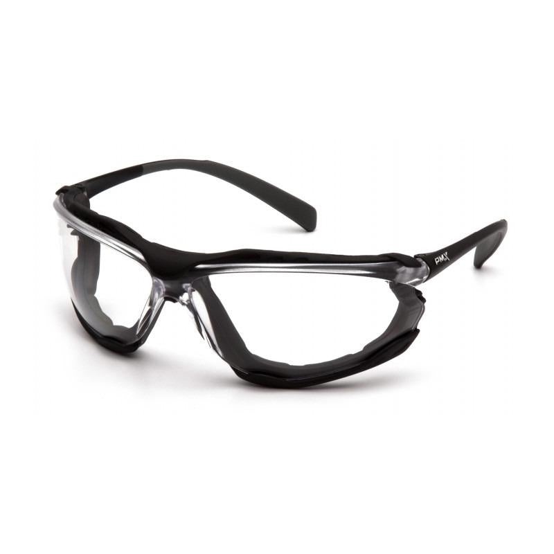 Pyramex SB9310STM Clear H2MAX Anti-Fog Lens and Black Frame