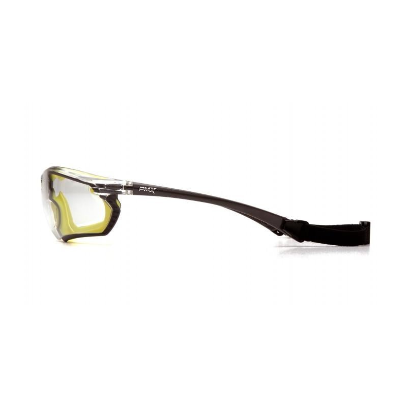 Pyramex SGL10610DT Pyramex Safety - Gray-lime frame / clear H2X anti-fog lens