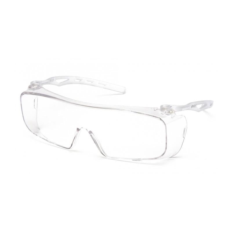 Pyramex PYS9910ST Cappture Retail Clear H2X Anti-Fog Lens with Clear Temples