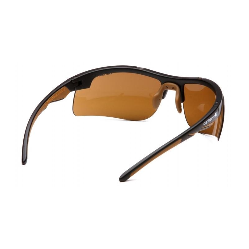 Carhartt CHB718DTCC Sandstone Bronze Anti-Fog Lens with Black/Tan Frame