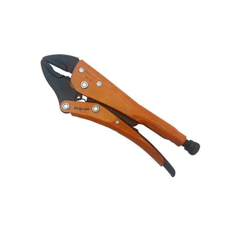 Grip-On 12010 10 Inch Strt Jaw-Orange Epoxy