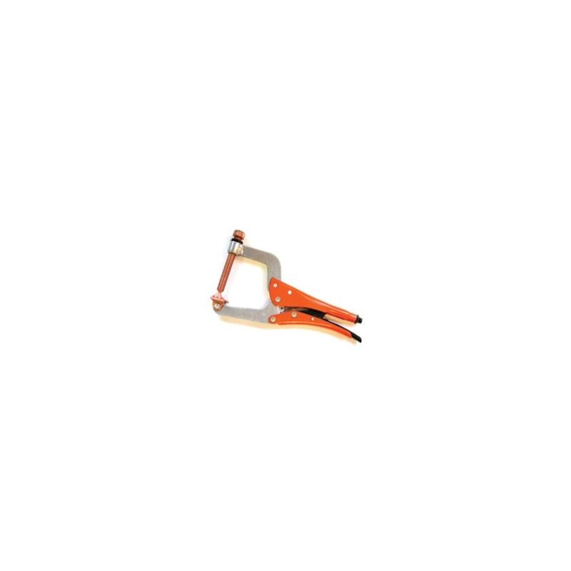 Grip-On 344100 Aluminum C-Clamp Locking Pliers with Spindle