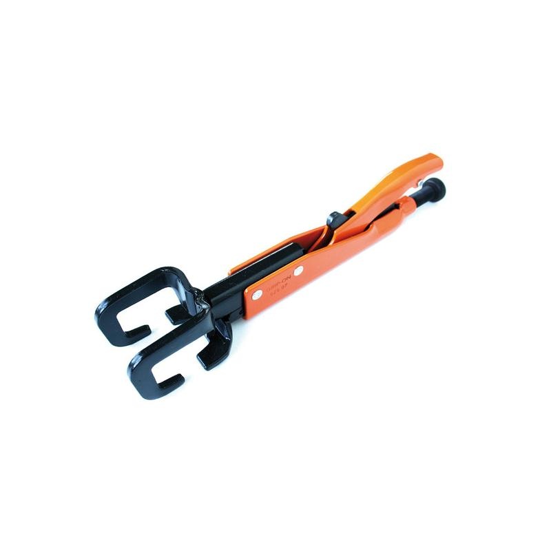 Grip-On 92507 Axial Grip, "JJ" Shaped, Locking Pliers, L. 7 Inch