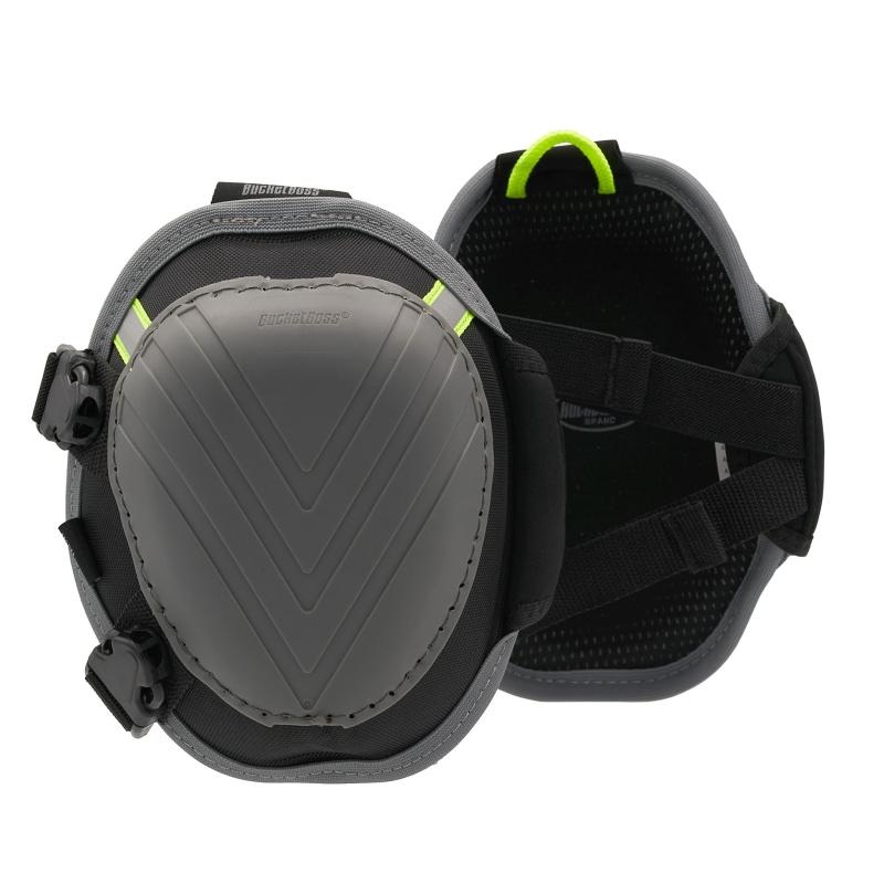 Bucket Boss FX2 Molded Nonmar Knee Pads in Grey