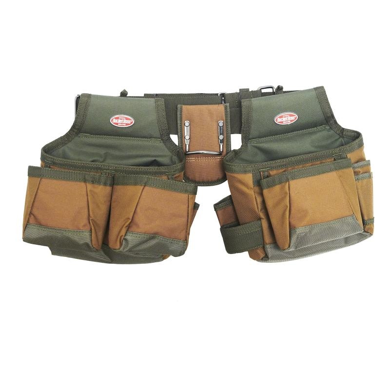Bucket Boss 50200 Builders Tool Belt, Tool Belts - Original Series, Brown
