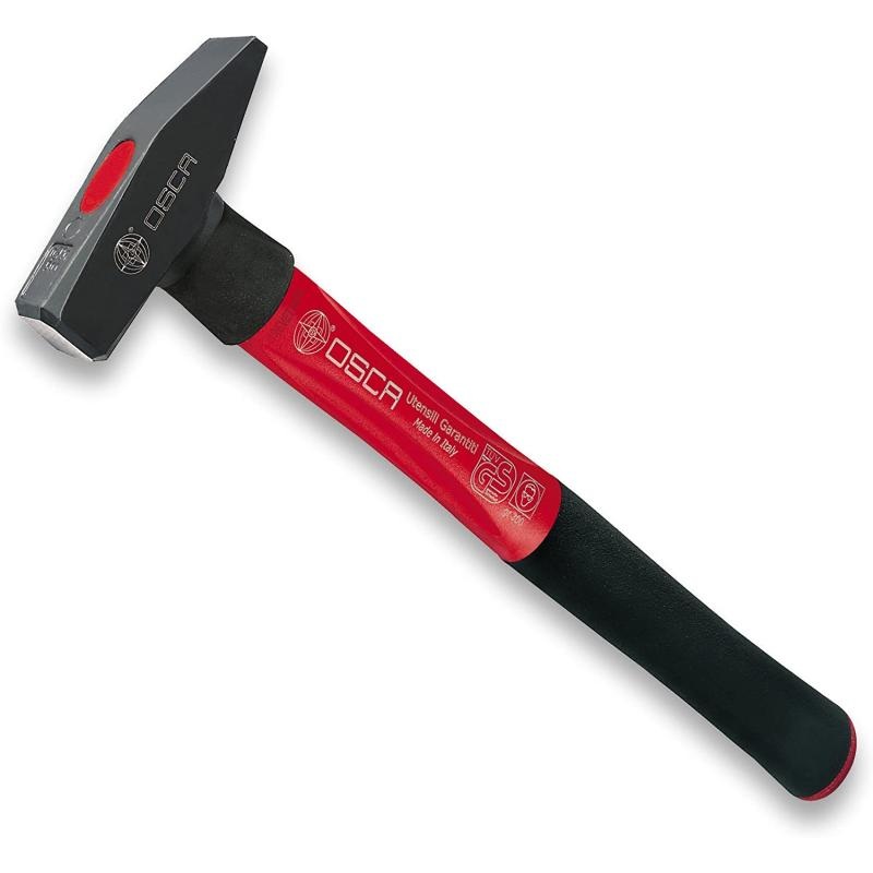OSCA 2100306 Machinist's Hammer with Forged Safety Collar 12 Inch