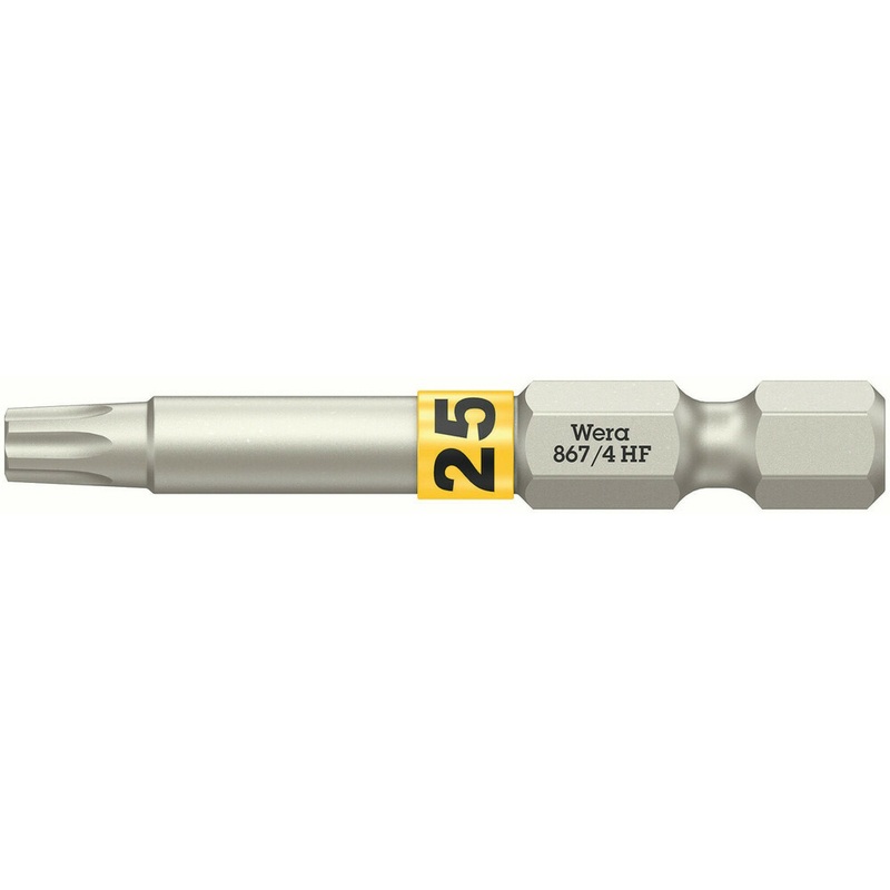 Wera 867/4 TORX HF Bits with holding function, TX 40 x 50 mm