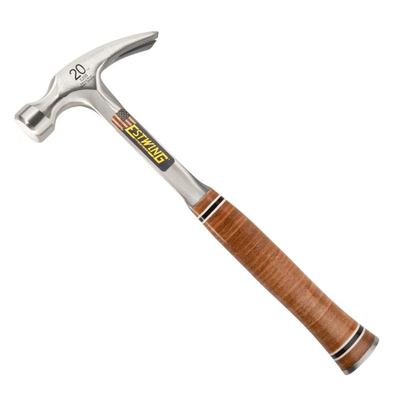 Estwing E20S 20 Oz Rip Hammer With Leather Grip