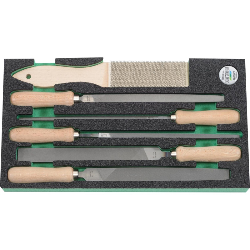 Heyco 00997001000 File Set, 7 Pieces