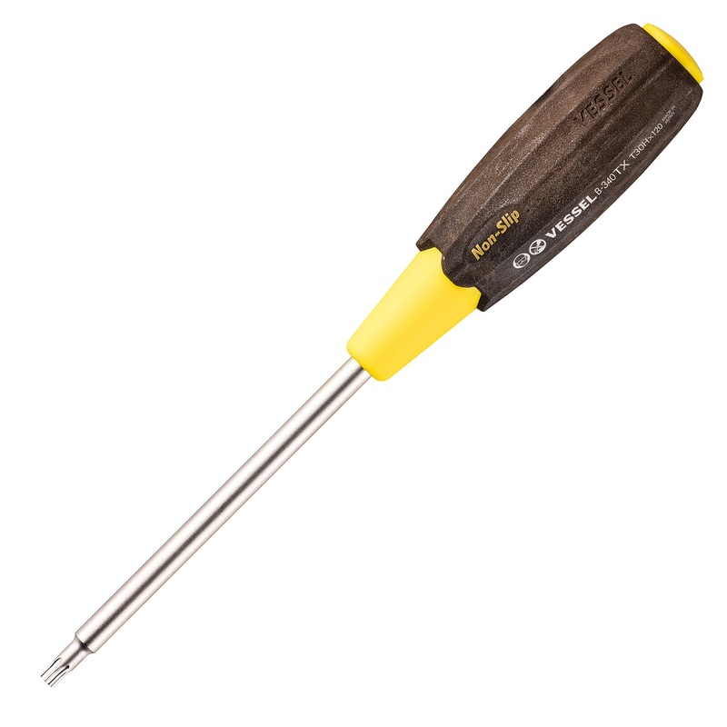 Vessel Tools 340T30H120 Wood-Compo TORX Screwdriver No.B-340TX, T30H x 120