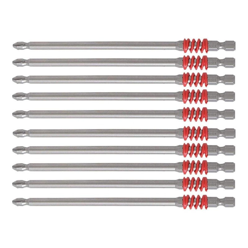 Vessel Tools RTPH2150P10K Neck Torsion Power Bits, PH2 x 150 mm, Bulk 10 Pc.