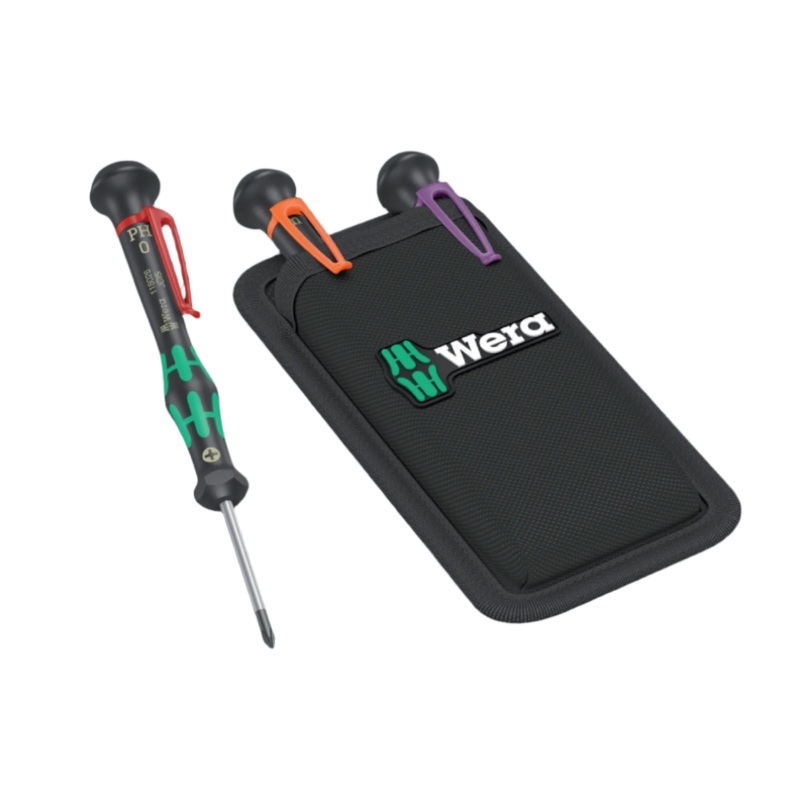 Wera Tools 05300063001 Mobile Phone Repair Set, 3 Pc.