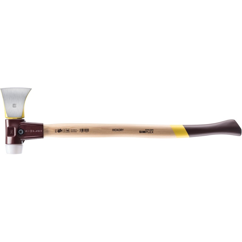 Halder 3007.750 Simplex Axe with Nylon Insert Cast Iron Housing and Hickory Handle
