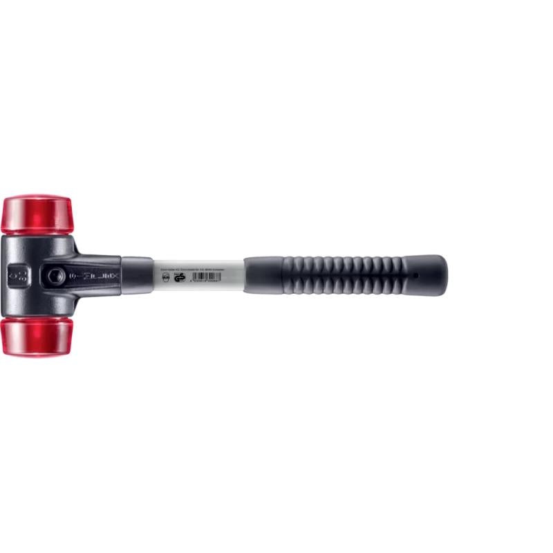 Halder 3706.060 SIMPLEX Plastic Soft-Face Mallet w/ Steel Housing & Fiberglass Handle 3.7lbs Head