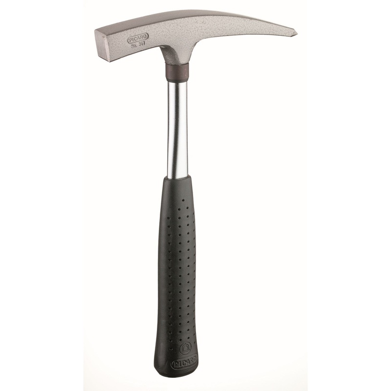 Picard 0036100-500 Pointed Geologists' Hammer with Steel Handle, 500g